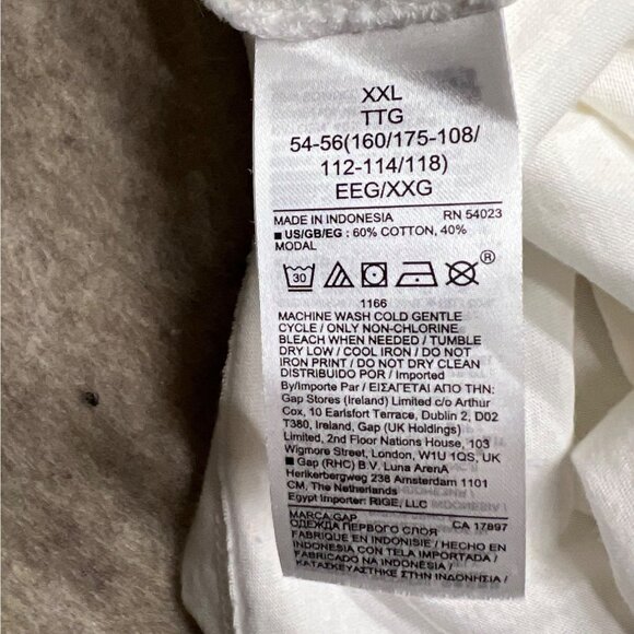 Gap New York City White Crewneck Short Sleeve Women's Graphic T-shirt XXL - Picture 6 of 8